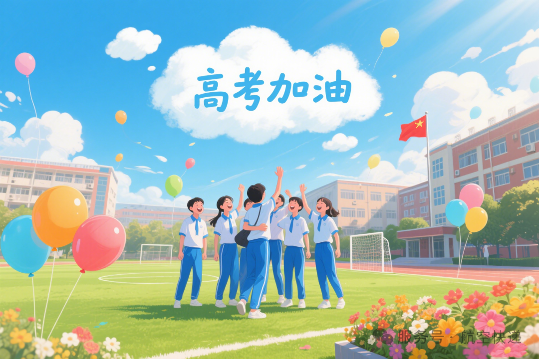 航空货运 “极速” 护航：为高考学子递上云端的祝福