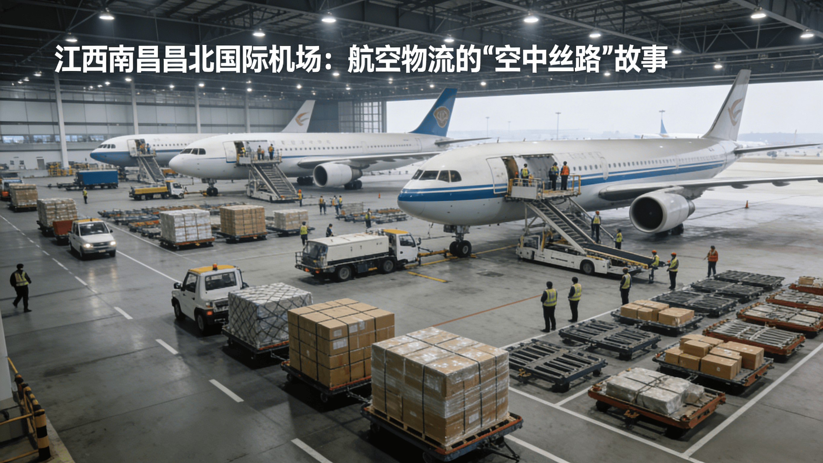 江西南昌昌北国际机场:航空物流的“空中丝路”故事