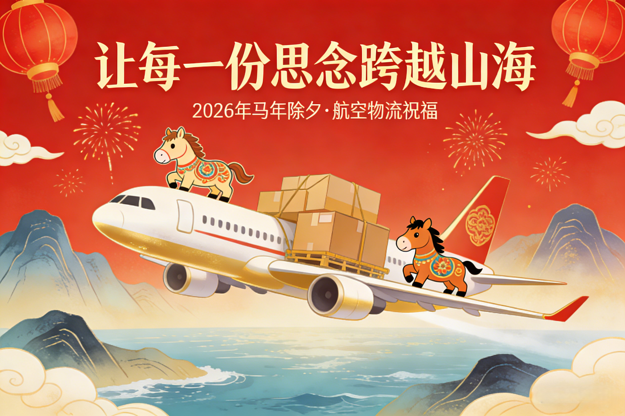 航空物流除夕祝福：让每一份思念跨越山海